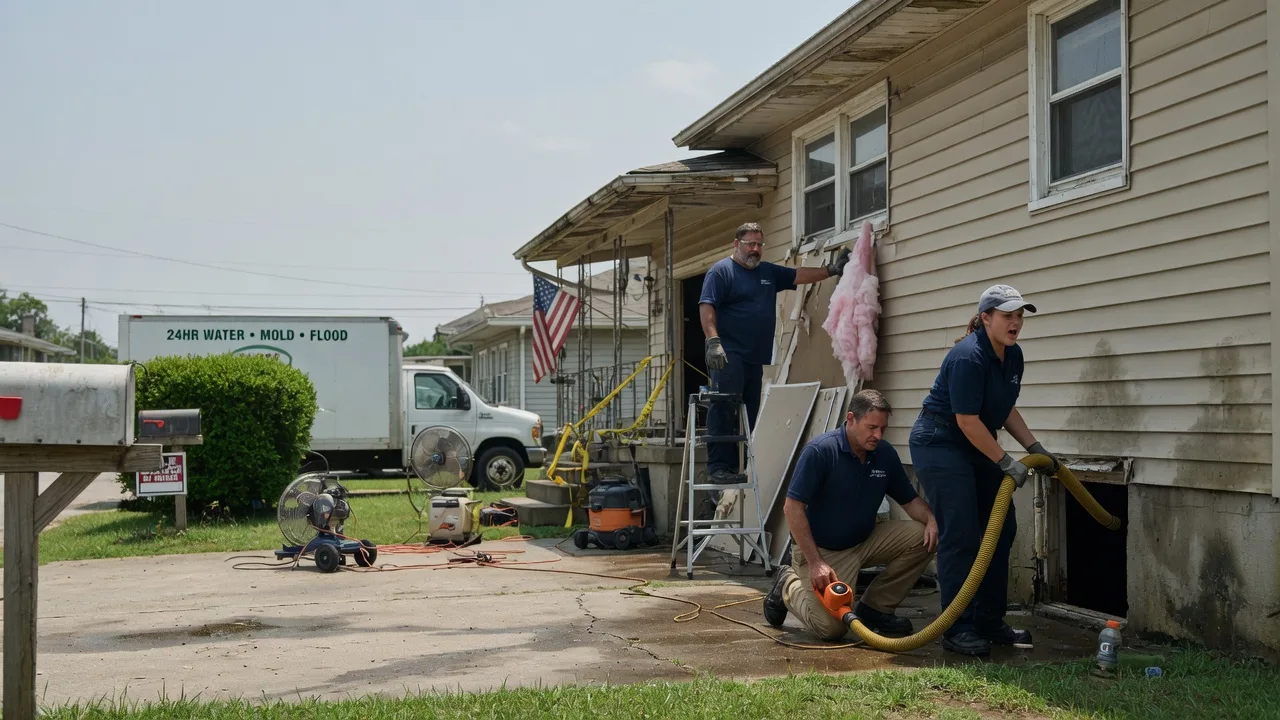 Water Damage Repair in Pedro, OH near me
